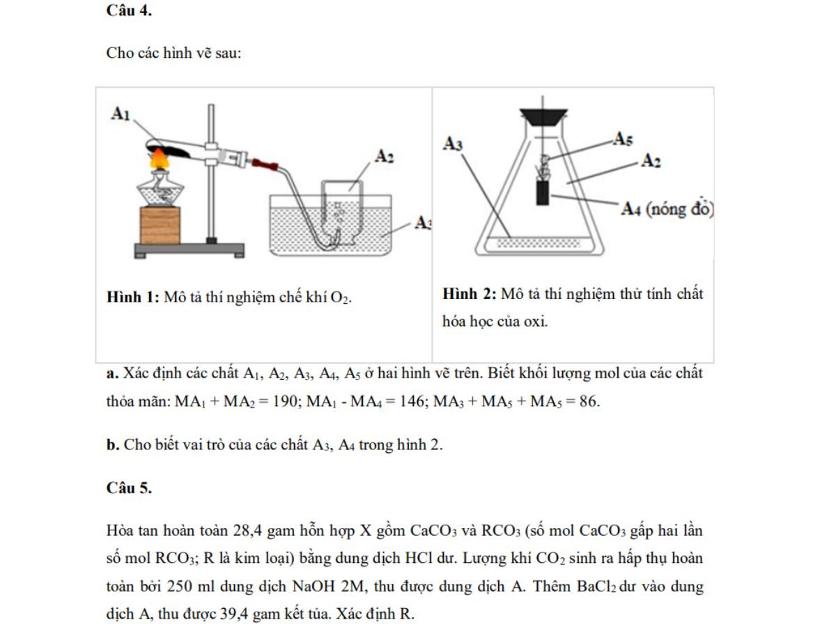 đề thi hsg hóa 9 đề 4